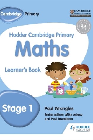 Cover of Hodder Cambridge Primary Maths Learner's Book 1