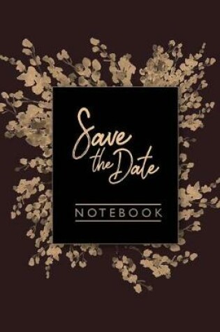 Cover of save the date notebook