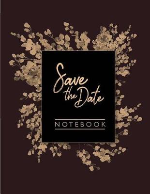 Book cover for save the date notebook