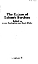 Book cover for The Future of Leisure Services