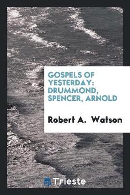Book cover for Gospels of Yesterday