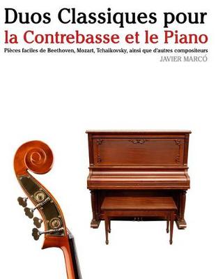 Book cover for Duos Classiques pour la Contrebasse et le Piano