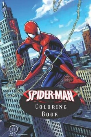 Cover of Spiderman Coloring Book