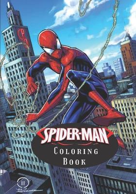 Cover of Spiderman Coloring Book