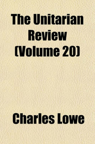 Cover of The Unitarian Review (Volume 20)