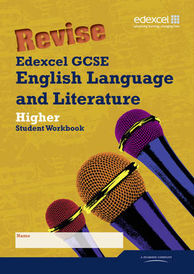 Book cover for Revise Edexcel GCSE English Language and Literature Higher Tier Workbook