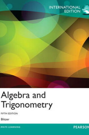 Cover of Algebra and Trigonometry, plus MyMathLab with Pearson eText