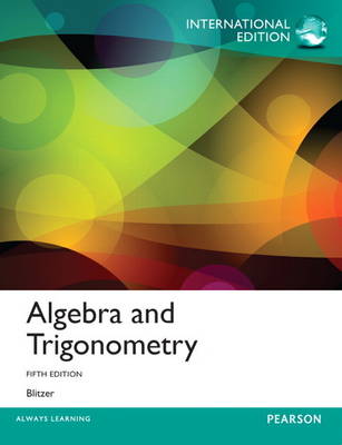 Book cover for Algebra and Trigonometry, plus MyMathLab with Pearson eText