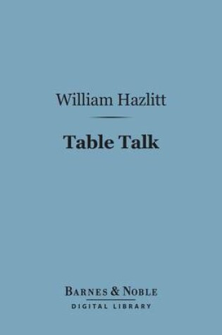 Cover of Table Talk (Barnes & Noble Digital Library)