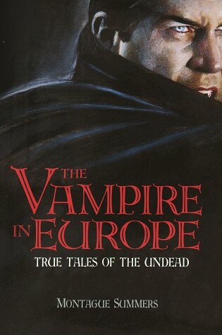 Cover of The Vampire in Europe