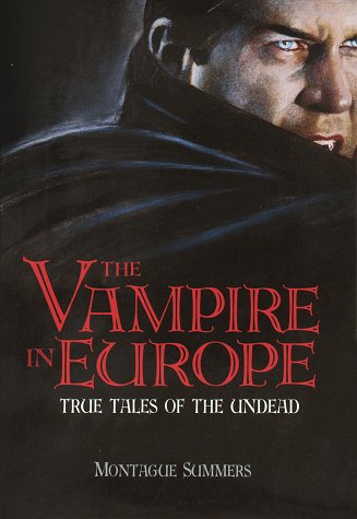 Book cover for The Vampire in Europe