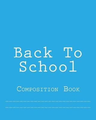 Book cover for Back To School