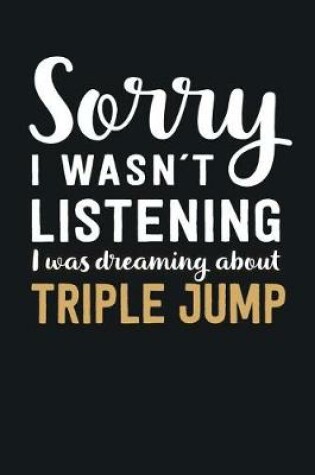 Cover of I was Dreaming about Triple Jump