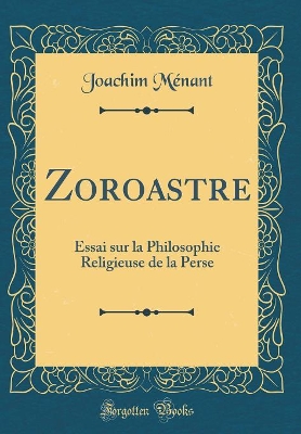 Book cover for Zoroastre