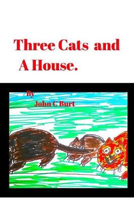 Book cover for Three Cats and A House.