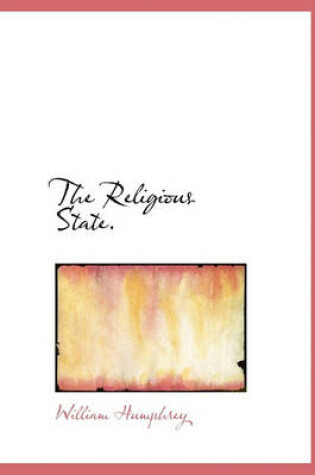 Cover of The Religious State.