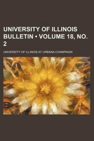 Cover of University of Illinois Bulletin