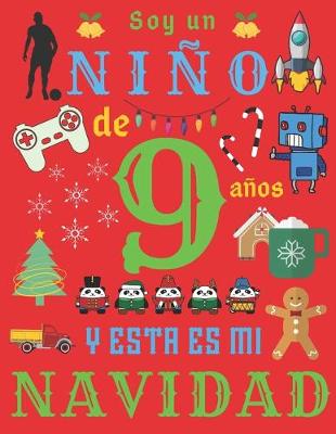 Book cover for Soy un nino de 9 anos y esta es mi Navidad