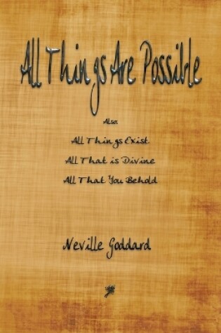 Cover of All Things Are Possible