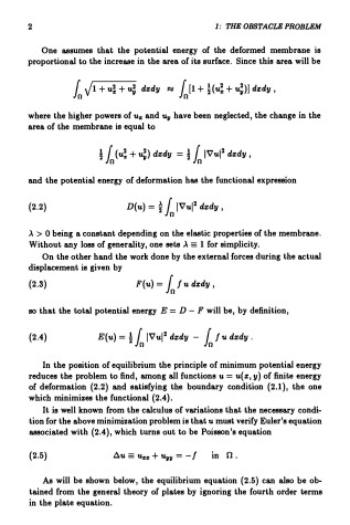 Book cover for Obstacle Problems in Mathematical Physics