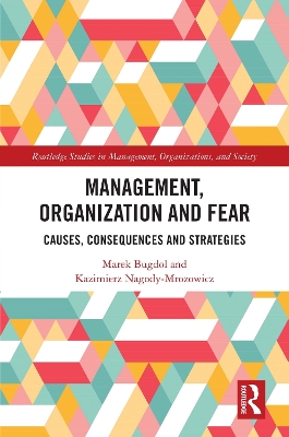 Book cover for Management, Organization and Fear