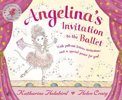 Book cover for Angelina Ballerina Invitation to the Ballet