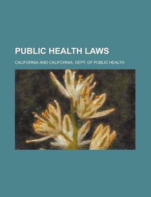 Book cover for Public Health Laws