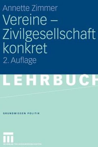 Cover of Vereine - Zivilgesellschaft Konkret