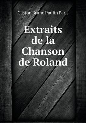 Book cover for Extraits de La Chanson de Roland