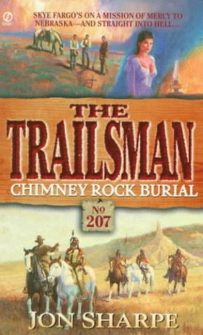 Book cover for Trailsman: Chimney Rock Burial