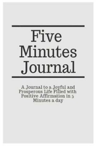 Cover of Five Minutes Journal