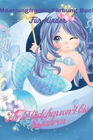Cover of Meerjungfrau-Malbuch für Kinder