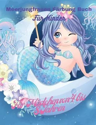 Book cover for Meerjungfrau-Malbuch für Kinder