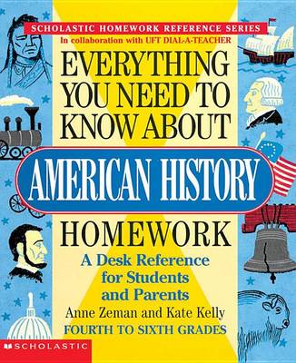 Book cover for Everything You Need to Know about American History Homework