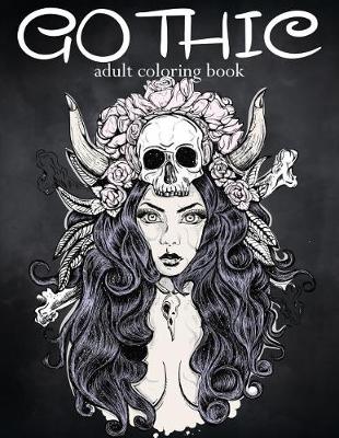 Book cover for Gothic Coloring Book