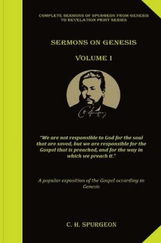 Cover of Sermons on Genesis Volume 1