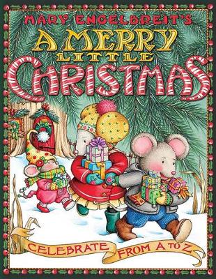 Book cover for Mary Engelbreit's A Merry Little Christmas