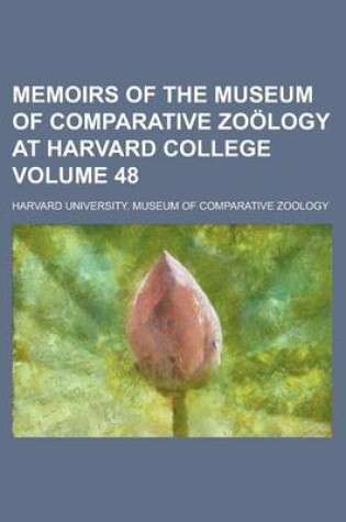 Cover of Memoirs of the Museum of Comparative Zoology at Harvard College Volume 48