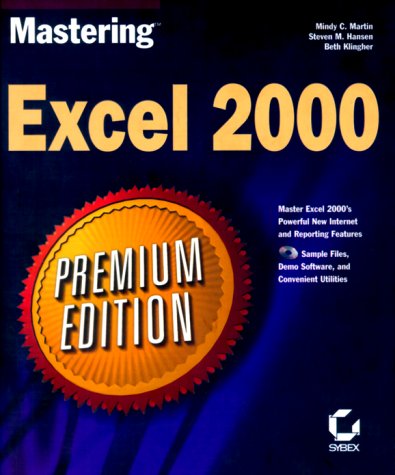 Book cover for Mastering Excel 2000