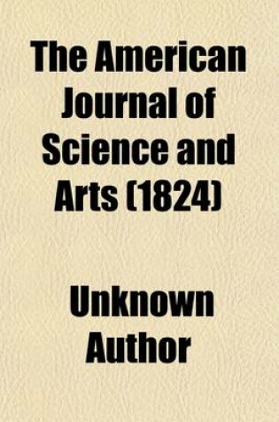 Cover of The American Journal of Science and Arts (1824)