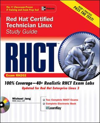 Book cover for RHCT Red Hat Certified Technician Linux Study Guide (Exam RH202)