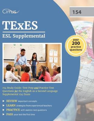 Book cover for TExES ESL Supplemental 154 Study Guide