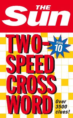 Book cover for The Sun Two-Speed Crossword Book 10