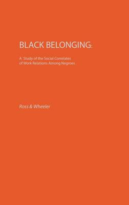 Book cover for Black Belonging