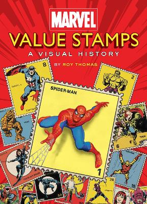 Book cover for Marvel Value Stamps: A Visual History