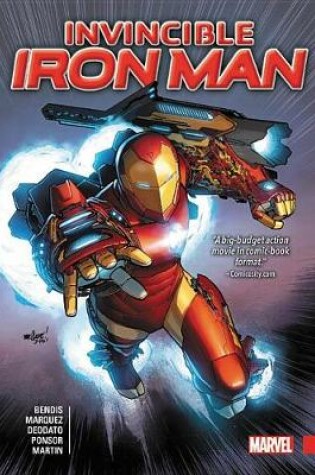 Cover of Invincible Iron Man By Brian Michael Bendis