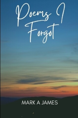 Cover of Poems I forgot