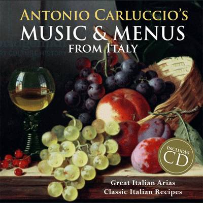 Book cover for Antonio Carluccio's Music & Menus