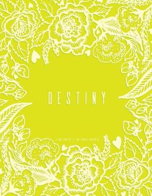 Book cover for Destiny Journal, Dot Grid, Lime Green