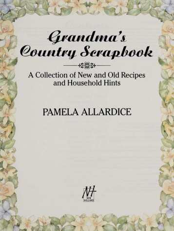 Cover of Grandma's Country Scrapbook